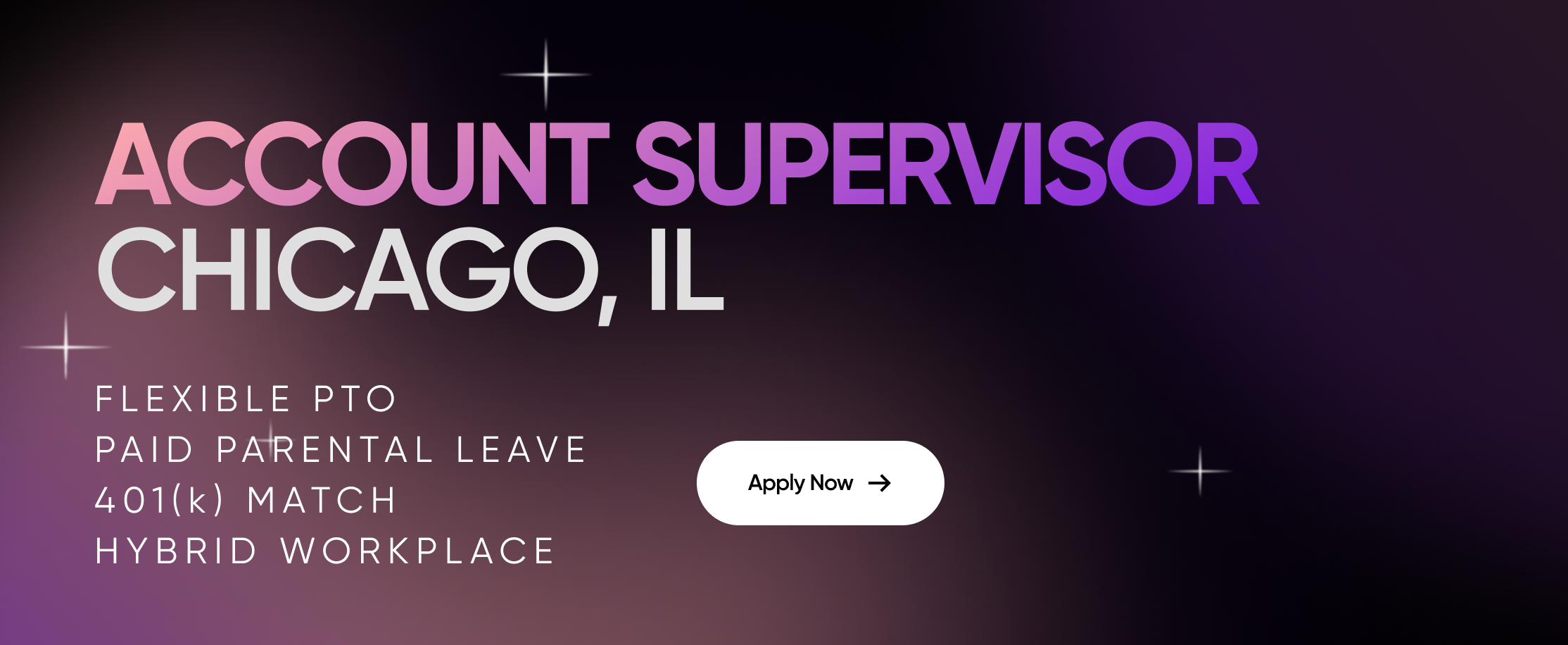 Account Supervisor, Chicago IL